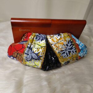 Asampete Multicolored Seam Beach Bag in style