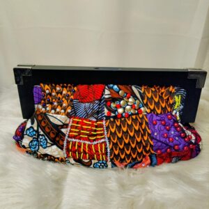 Asampete multipatterned seam beach bag